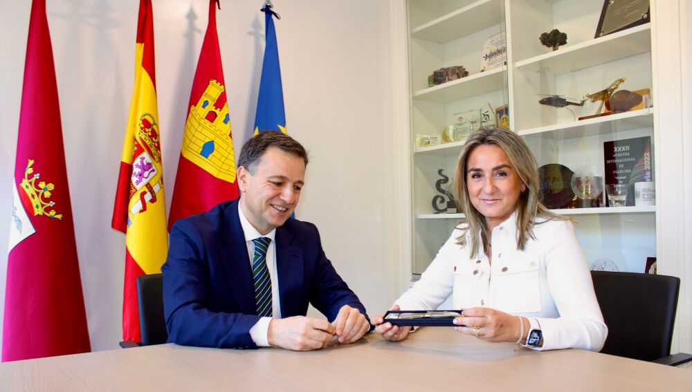 Ronda de reuniones de Milagros Tolón en Albacete