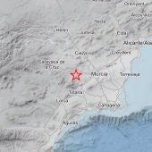Registrados varios terremotos en tres localidades de la Región