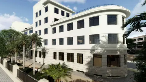El edificio tras su rehabilitación obras