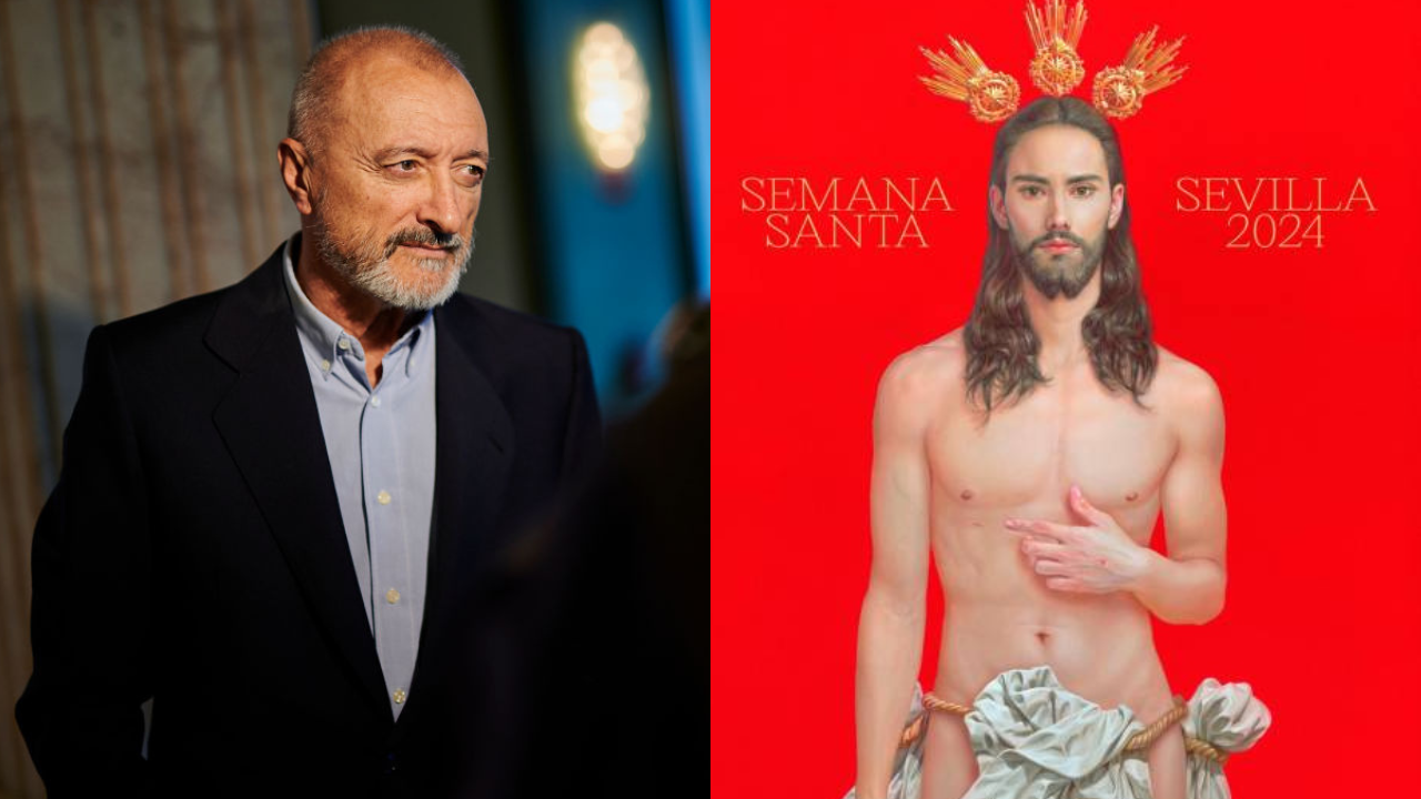 Pérez-Reverte se pronuncia sobre el polémico cartel de la Semana Santa de Sevilla Pérez-Reverte se pronuncia sobre el polémico cartel de la Semana Santa de Sevilla