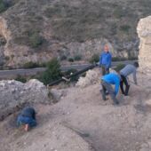Excavaciones en el Castillo dels Alcalans