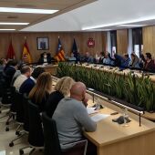 Pleno municipal del Ayuntamiento de Elda.