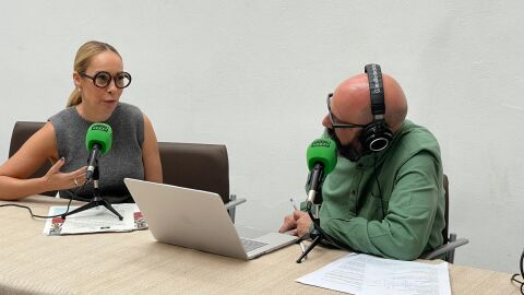 Guacimara Medina, consejera de cultura del Cabildo de Gran Canaria con Sergio Mir&oacute; en M&aacute;s de Uno Canarias desde la Casa Museo P&eacute;rez Gald&oacute;s