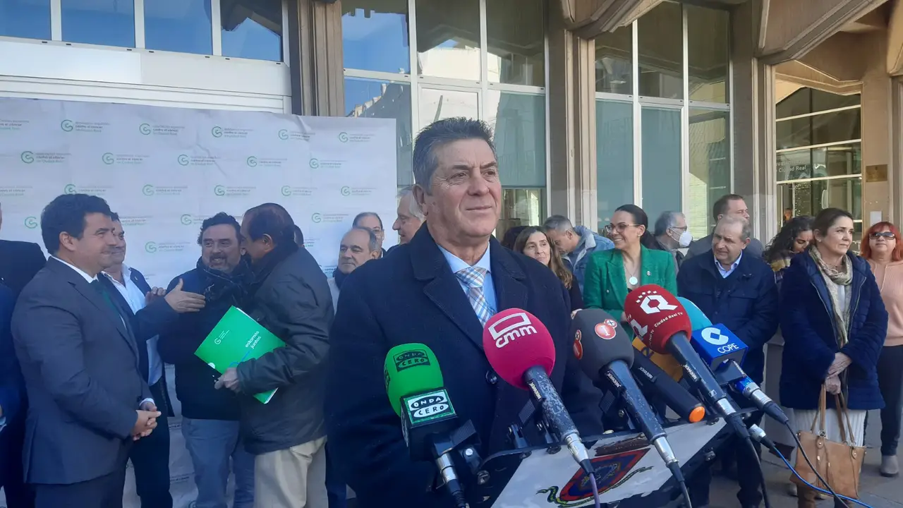 Marciano Sánchez, presidente de la AECC Ciudad Real Marciano Sánchez, presidente de la AECC Ciudad Real