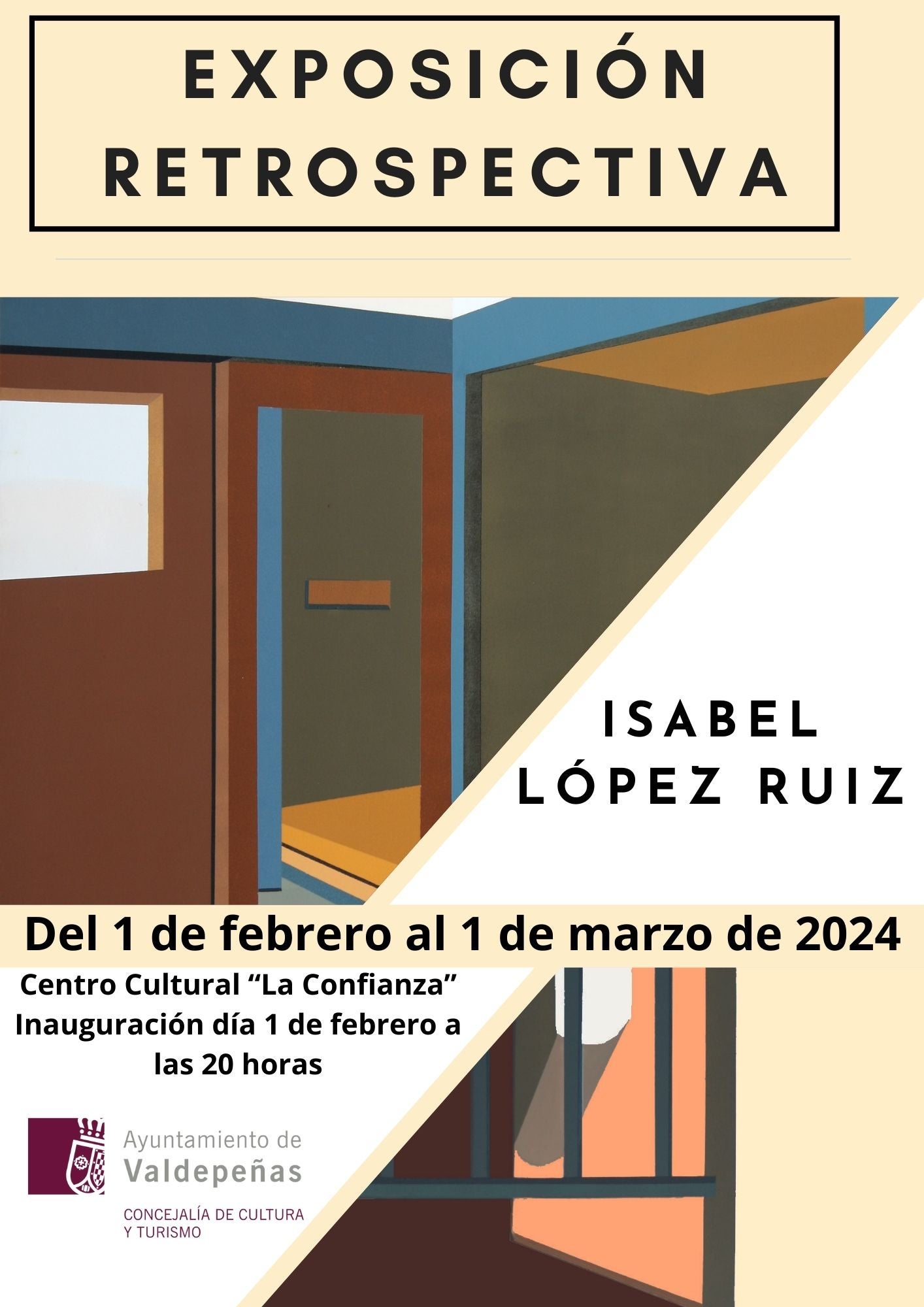 Exposición retrospectiva de las obras de Isabel López Ruiz Exposición retrospectiva de las obras de Isabel López Ruiz