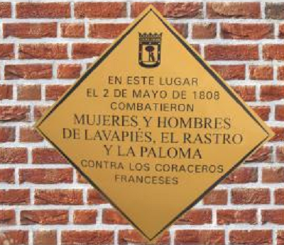 El recuerdo del 2 de mayo El recuerdo del 2 de mayo