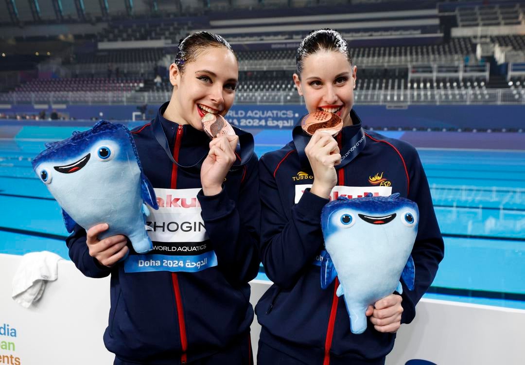 Ozhogina y Tió logran otro bronce para España Ozhogina y Tió logran otro bronce para España