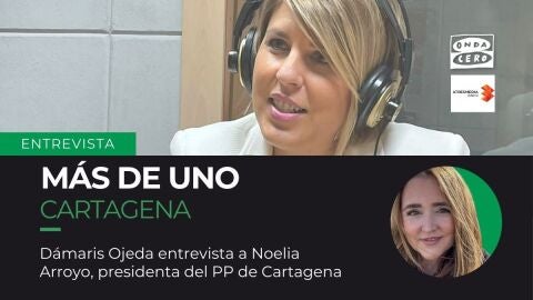 Noelia Arroyo, presidenta del PP Cartagena