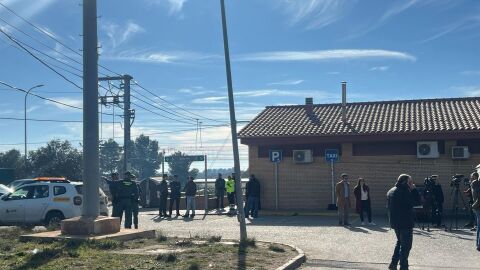 La protesta ha tenido lugar en la estación de tren de Socuéllamos