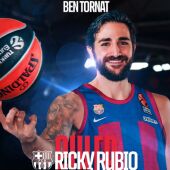 Ricky Rubio, inscrit a la lliga a l'Eurolliga