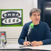Sergià Sabrià, als estudis d'Onda Cero Catalunya. Sergià Sabrià, als estudis d'Onda Cero Catalunya.