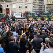 Manifestación de agricultores en Orense