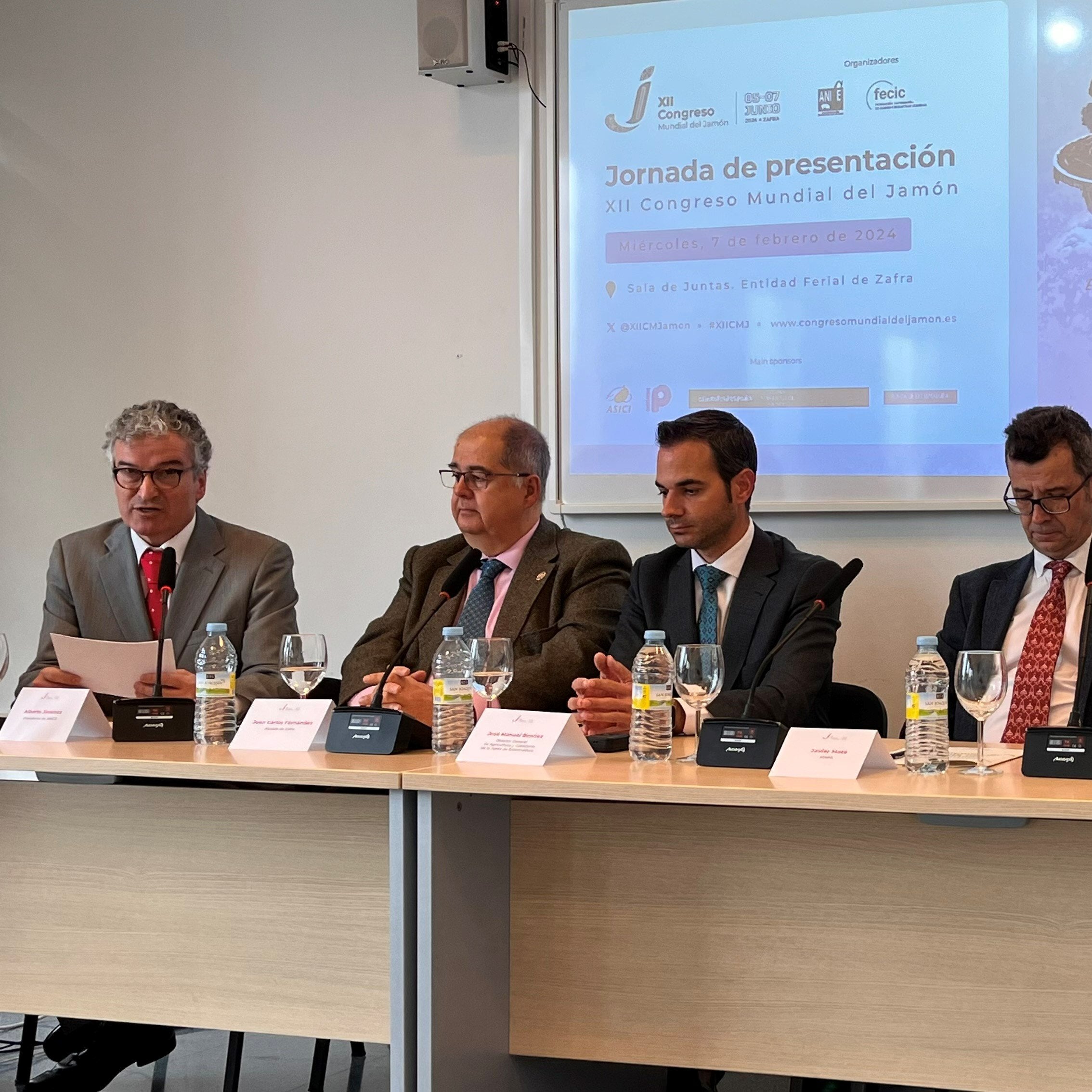 Zafra se prepara para acoger en el mes de junio el XII Congreso Mundial del Jamón Zafra se prepara para acoger en el mes de junio el XII Congreso Mundial del Jamón