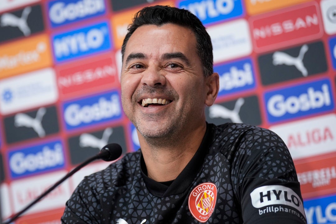 Míchel: "No seremos candidatos a LaLiga por ganar en el Bernabéu" Míchel: "No seremos candidatos a LaLiga por ganar en el Bernabéu"