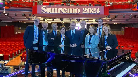 El alcalde de Benidorm y la consellera de Turismo viajan a Sanremo en busca de un "hermanamiento" del Benidorm Fest con su festival El alcalde de Benidorm y la consellera de Turismo viajan a Sanremo en busca de un "hermanamiento" del Benidorm Fest con su festival