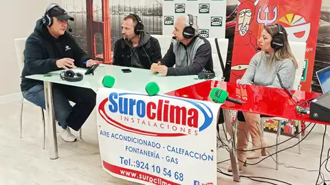 José María Rey, Enrique Vidarte y Abdona Seco José María Rey, Enrique Vidarte y Abdona Seco