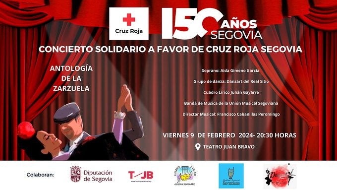 Concierto solidario de Cruz Roja en favor de las personas más vulnerables para este viernes Concierto solidario de Cruz Roja en favor de las personas más vulnerables para este viernes