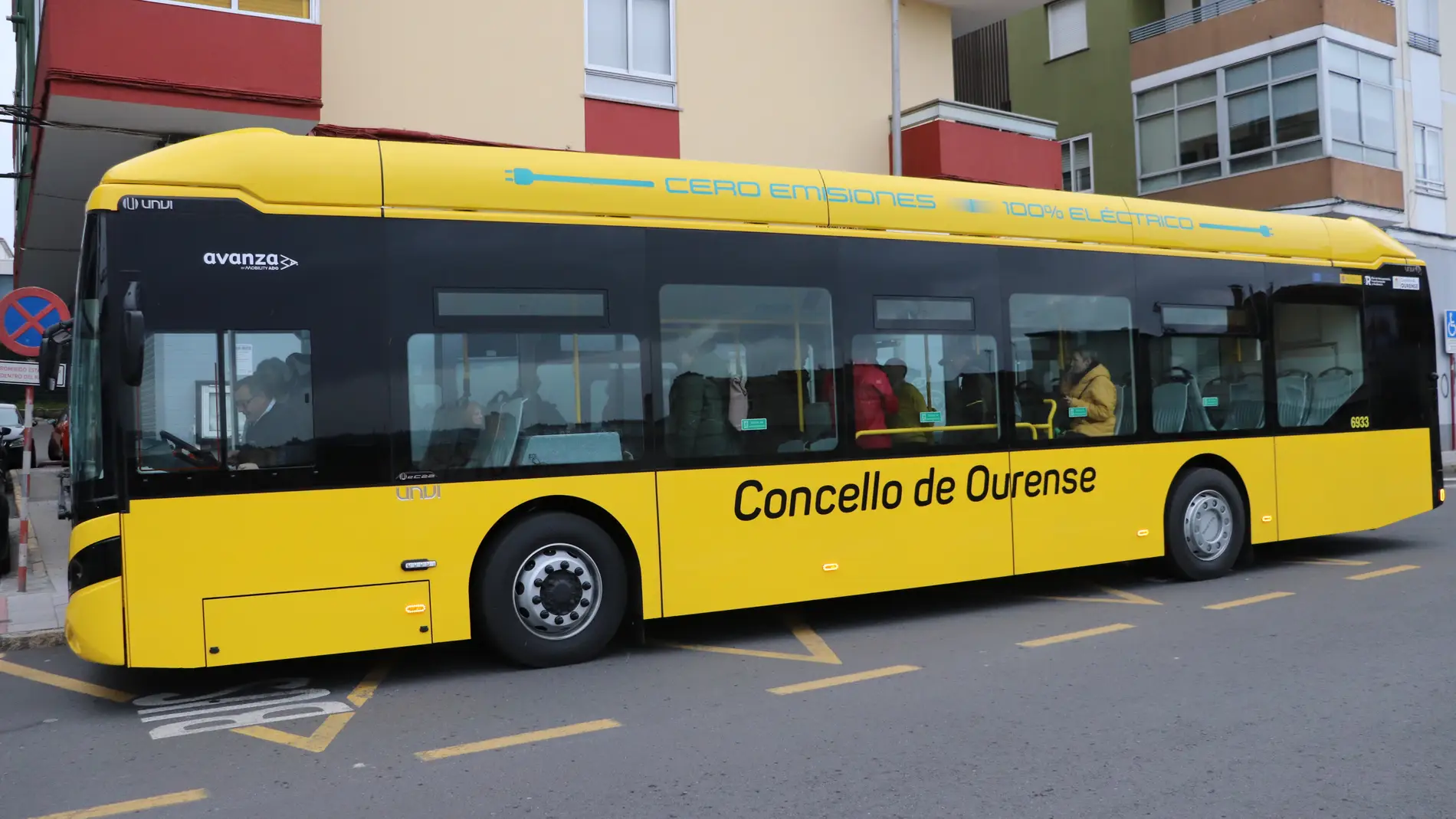 O servizo de transporte urbano do Concello de Ourense incorpora o seu primeiro autobús eléctrico