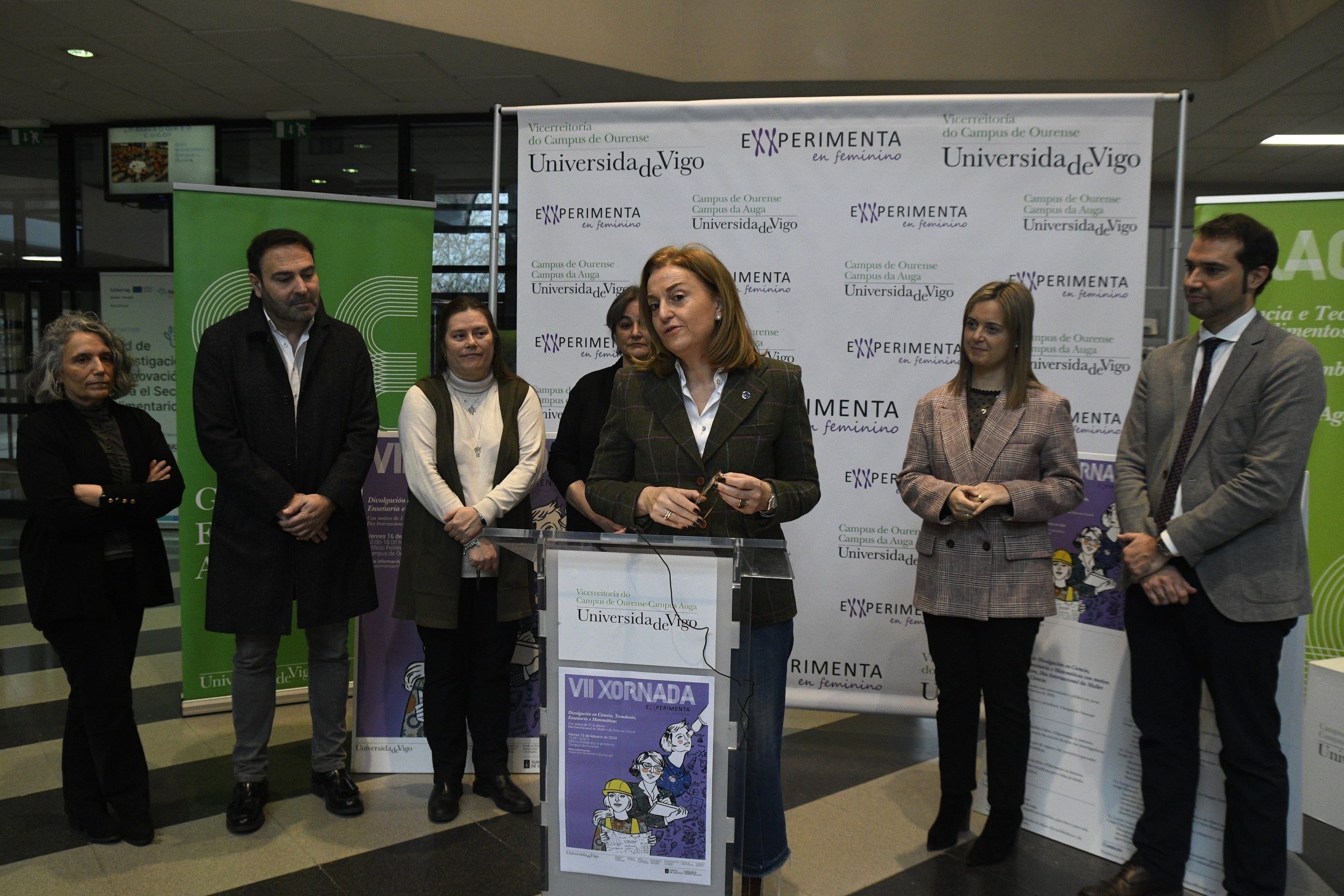 VII xornadas "Exxperimenta en Femenino" para divulgación da ciencia VII xornadas "Exxperimenta en Femenino" para divulgación da ciencia