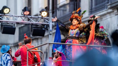La reina Belluga abre el Carnaval de Barcelona