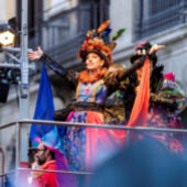 La reina Belluga abre el Carnaval de Barcelona