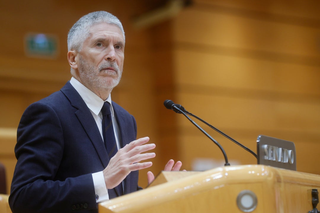 Marlaska asegura que no le constan vínculos del independentismo catalán con Rusia Marlaska asegura que no le constan vínculos del independentismo catalán con Rusia