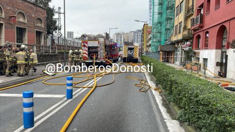 Actuaci&oacute;n de los bomberos