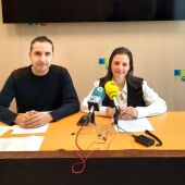 Rueda de prensa del PSOE de Benidorm sobre el Plan Edificant