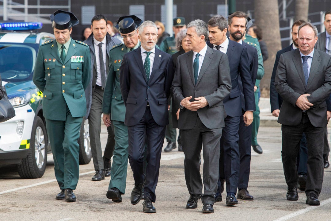 Jucil desliza una sospecha sobre los motivos que llevaron a Marlaska a cerrar el OCON: "Quién se beneficia" Jucil desliza una sospecha sobre los motivos que llevaron a Marlaska a cerrar el OCON: "Quién se beneficia"