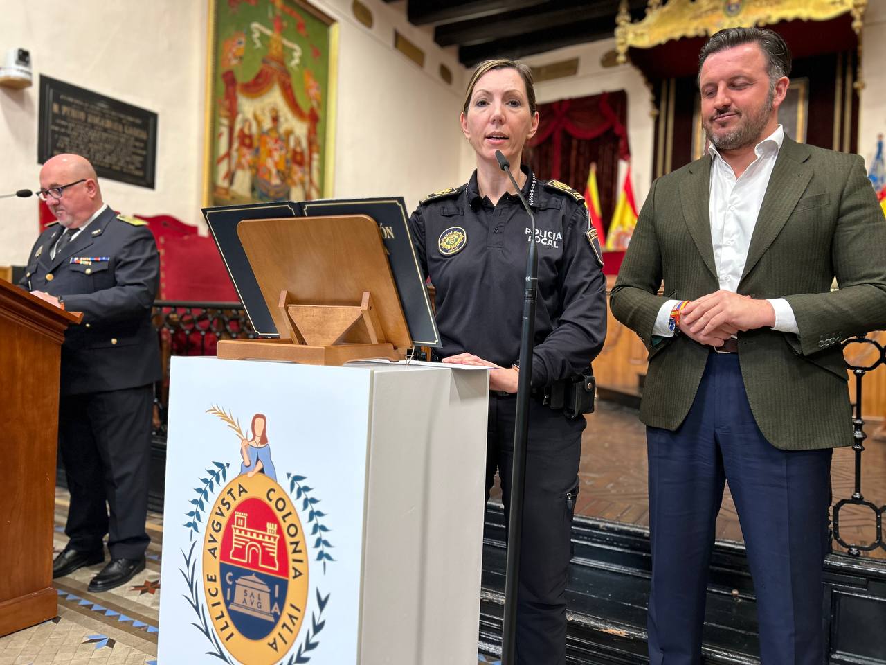 María José Aranda, primera inspectora de la historia de la Policía Local de Elche María José Aranda, primera inspectora de la historia de la Policía Local de Elche