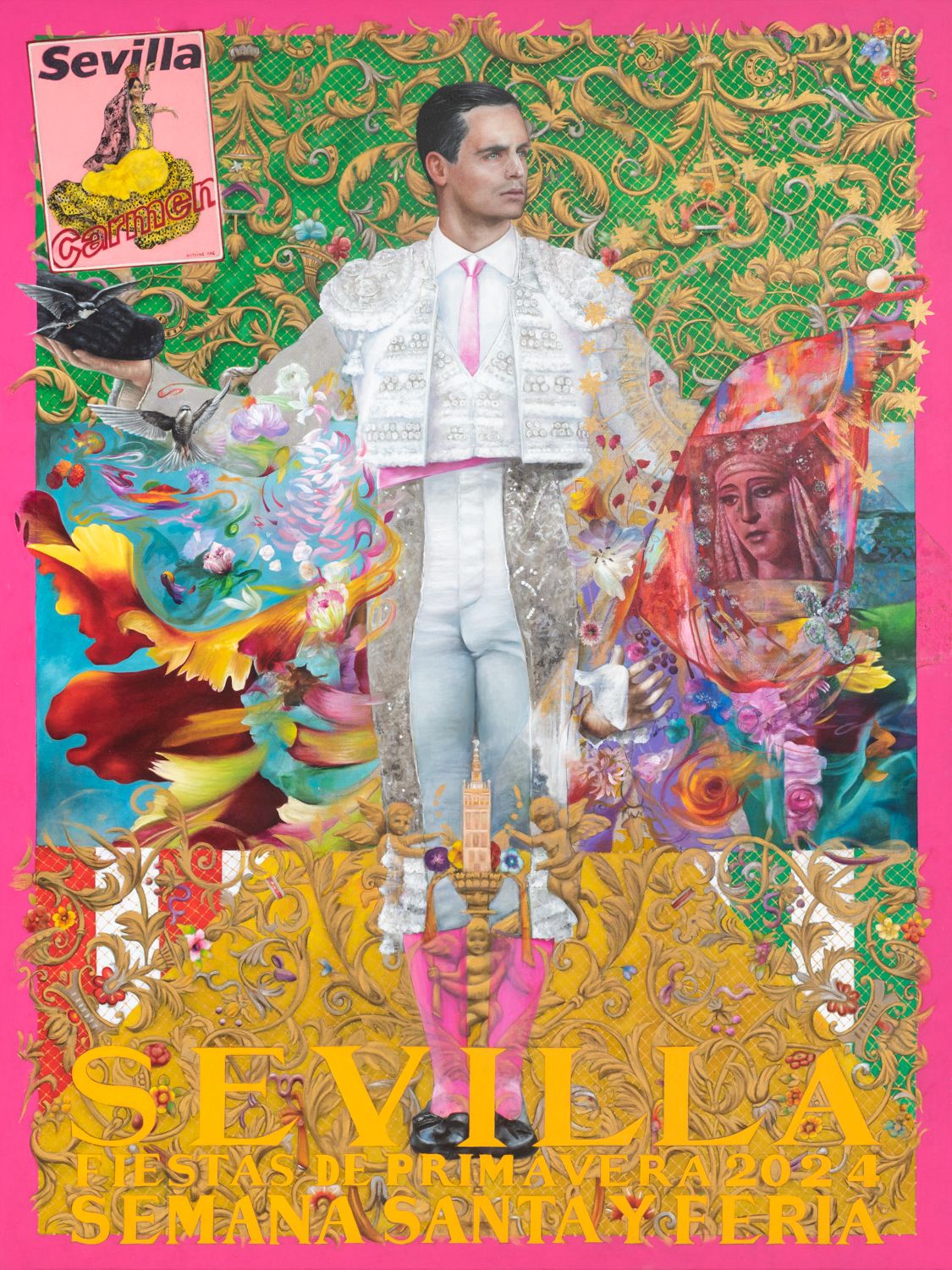 Así es el cartel de las Fiestas de Primavera de Sevilla Así es el cartel de las Fiestas de Primavera de Sevilla