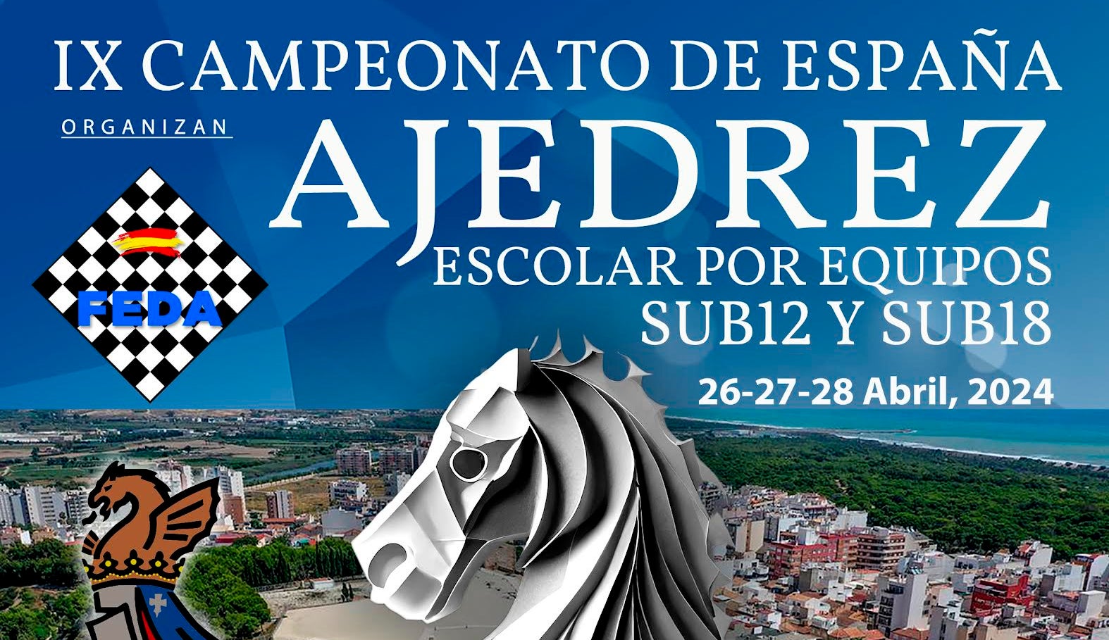 Guardamar acogerá el IX campeonato de España de ajedrez escolar por equipos Sub12 Sub18 Guardamar acogerá el IX campeonato de España de ajedrez escolar por equipos Sub12 Sub18
