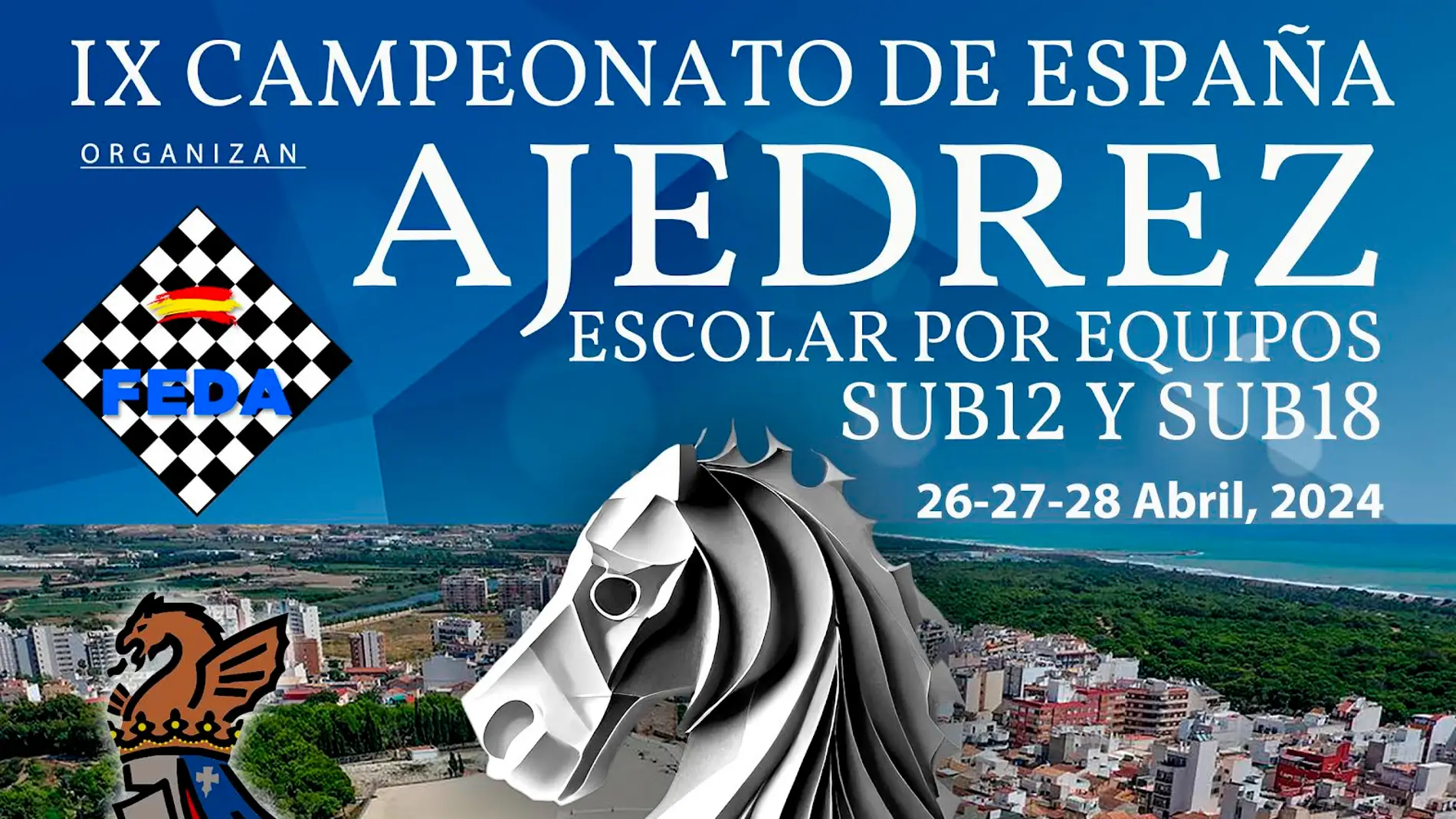 Guardamar acogerá el IX campeonato de España de ajedrez escolar por equipos Sub12 Sub18 
