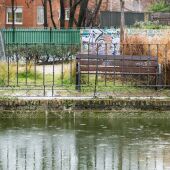 Terminan los trabajos de limpieza integral del estanque del Parque de Gilitos en Alcalá de Henares
