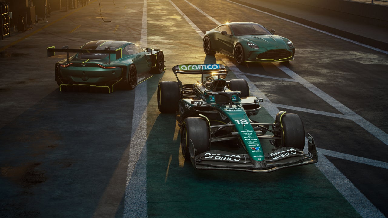 Aston Martin presenta el nuevo monoplaza de Alonso y Stroll Aston Martin presenta el nuevo monoplaza de Alonso y Stroll
