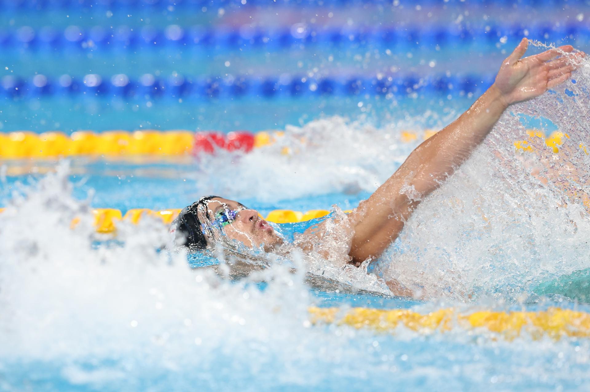 Hugo González logra la plata en el Mundial de natación y rompe una sequía de 7 años Hugo González logra la plata en el Mundial de natación y rompe una sequía de 7 años