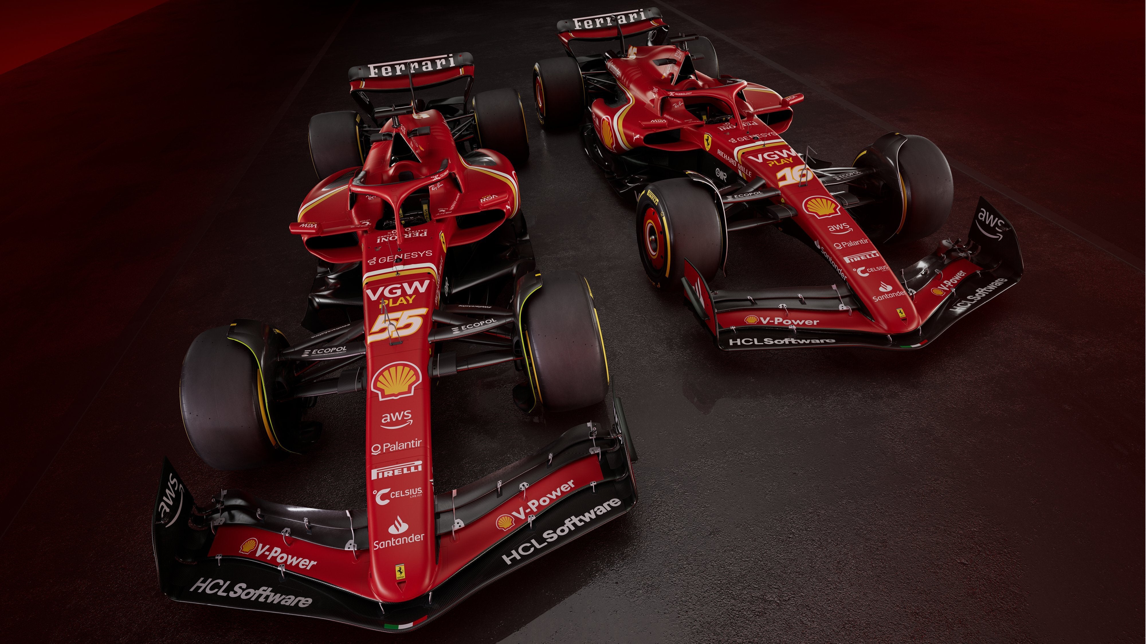 Ferrari presenta el 'SF-24', el último antes de la Era Hamilton Ferrari presenta el 'SF-24', el último antes de la Era Hamilton