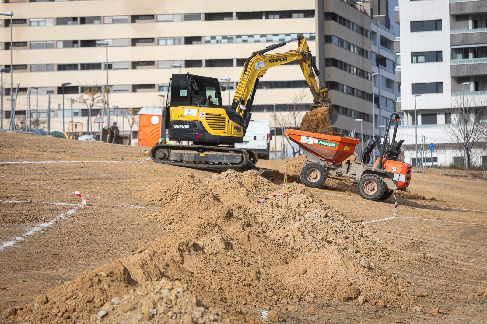 El Ayuntamiento de Zaragoza inicia la conexión entre Parque Venecia y el Canal El Ayuntamiento de Zaragoza inicia la conexión entre Parque Venecia y el Canal