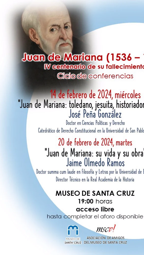 Recuperan la figura de Juan de Mariana Recuperan la figura de Juan de Mariana