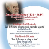 Recuperan la figura de Juan de Mariana Recuperan la figura de Juan de Mariana