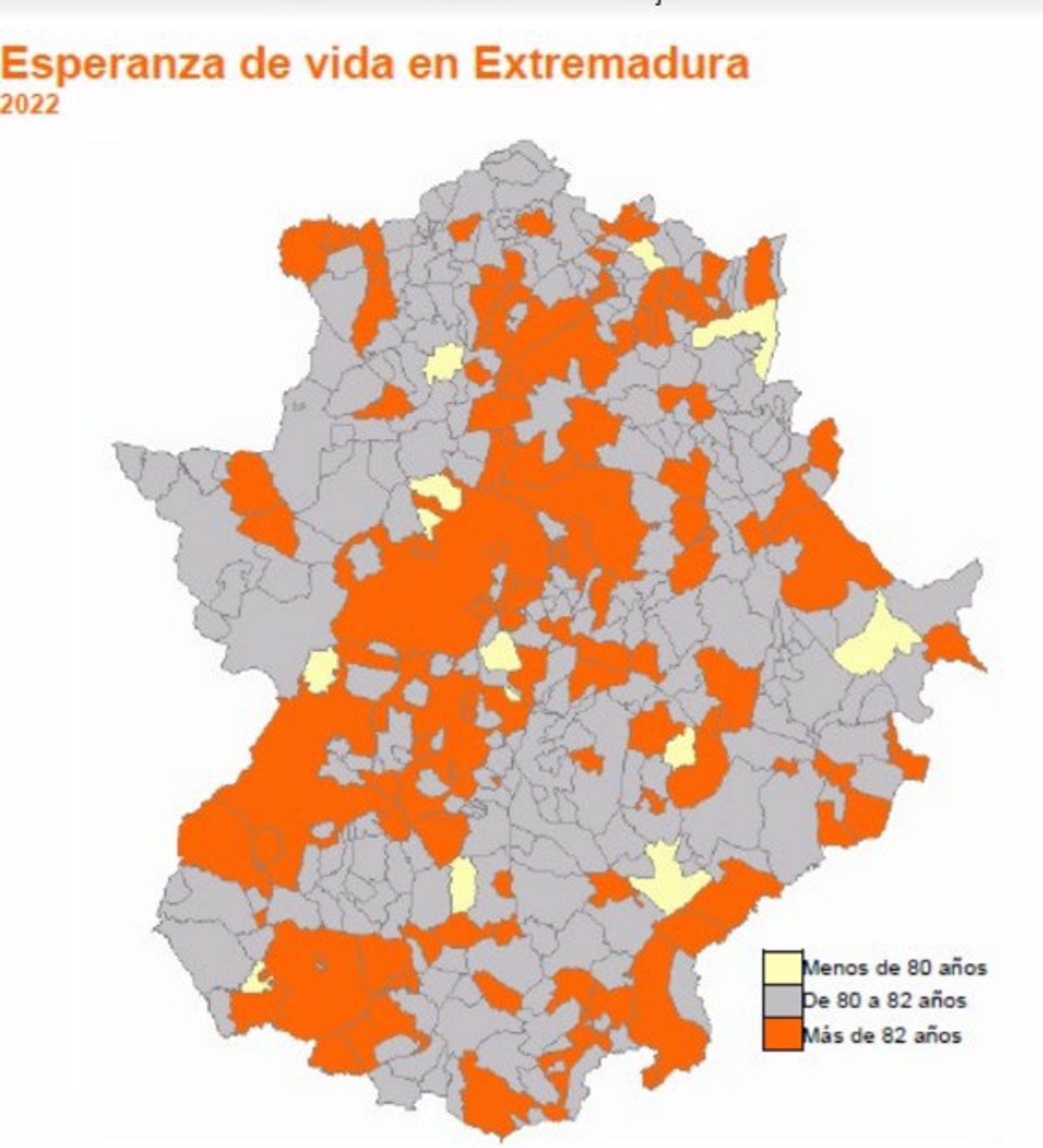 La esperanza de vida en Extremadura sube ligeramente y se sitúa en los 82,4 años en 2022 La esperanza de vida en Extremadura sube ligeramente y se sitúa en los 82,4 años en 2022