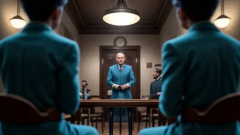 Ilustración para "Los Caciques", de Carlos Arniches Ilustración para "Los Caciques", de Carlos Arniches