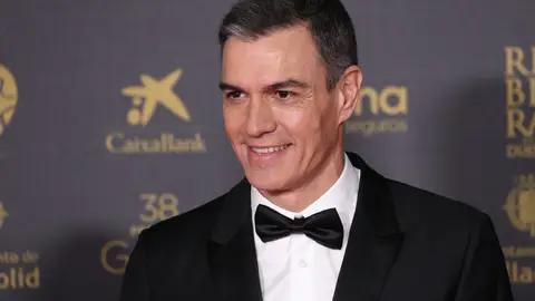 El presidente del Gobierno, Pedro Sánchez, en la alfombra roja de los Goya 2024 el pasado sábado/ Raúl Terrel / Europa Press