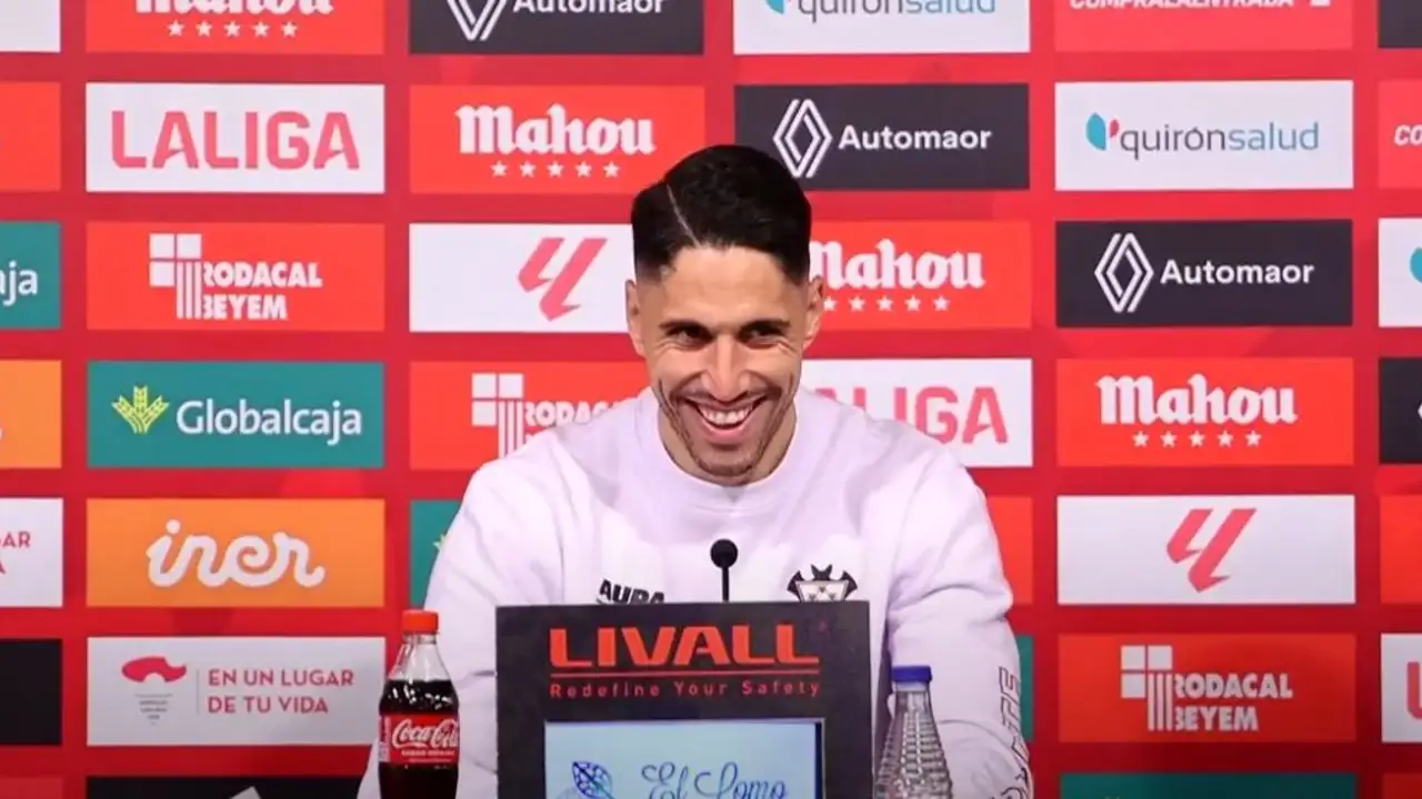 Fidel Chaves, en su presentación como futbolista del Albacete Balompié Fidel Chaves, en su presentación como futbolista del Albacete Balompié
