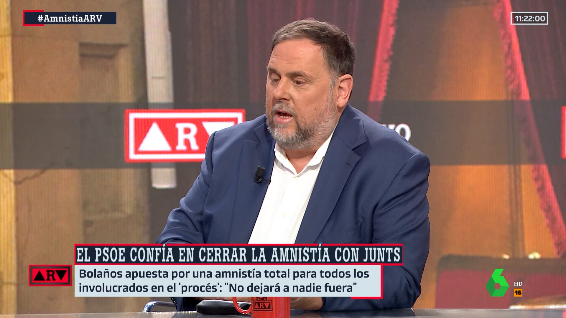 Junqueras tacha de "error manifiesto" el 'no' de Junts a la amnistía y asegura que la ley cubre a "todos" Junqueras tacha de "error manifiesto" el 'no' de Junts a la amnistía y asegura que la ley cubre a "todos"