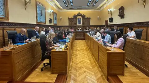 Pleno ordinario de febrero en el Ayuntamiento de Gijón Pleno ordinario de febrero en el Ayuntamiento de Gijón