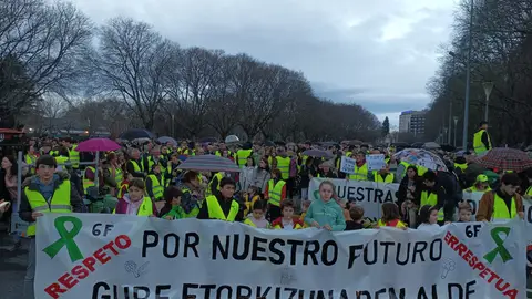 Más de mil agricultores, familias y ciudadanos piden un futuro para el campo manifestación agricultores
