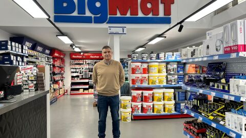 Rafael Castillo, gerente de 'BigMat Cemacon'