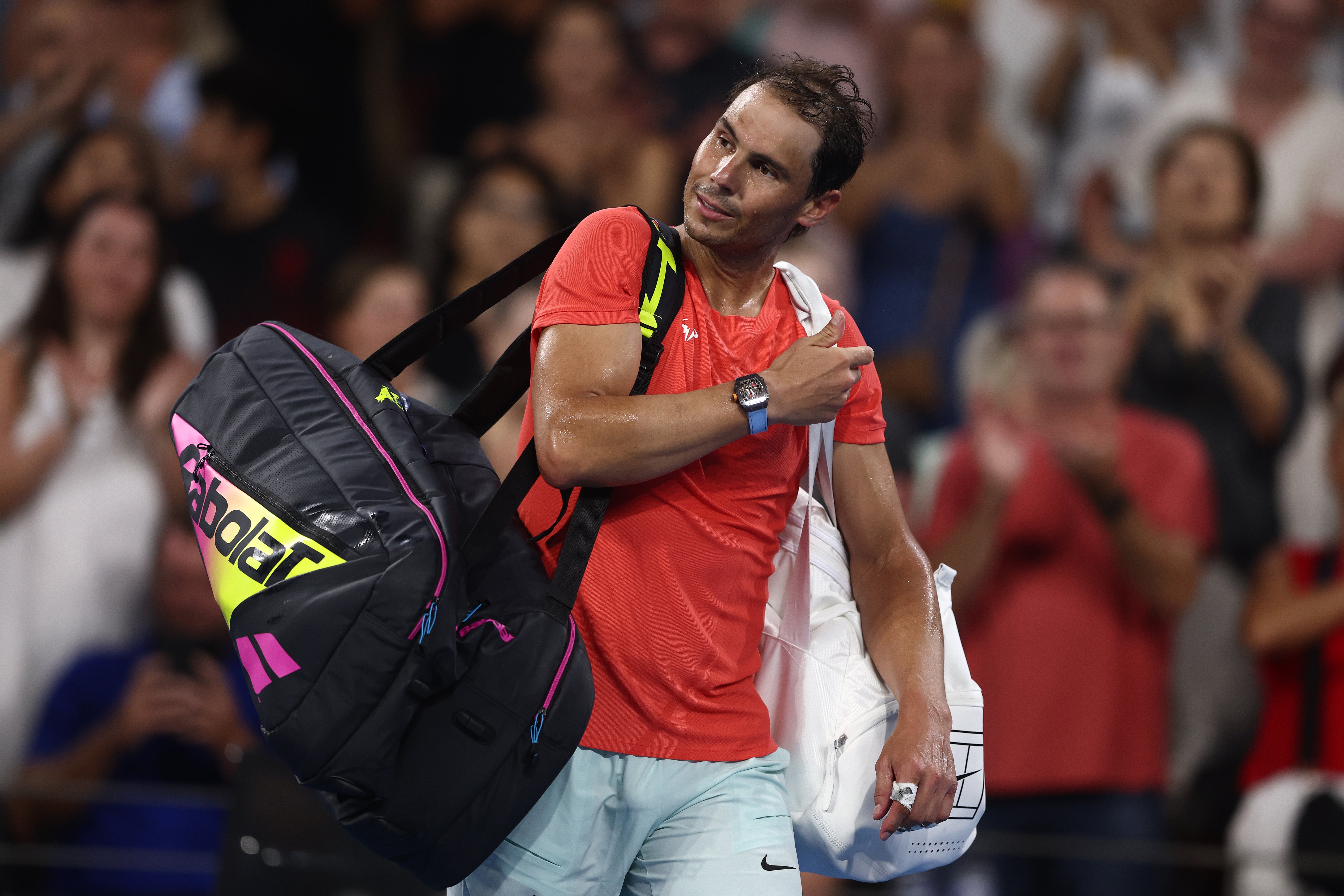 Rafa Nadal causa baja en el torneo de Doha Rafa Nadal causa baja en el torneo de Doha