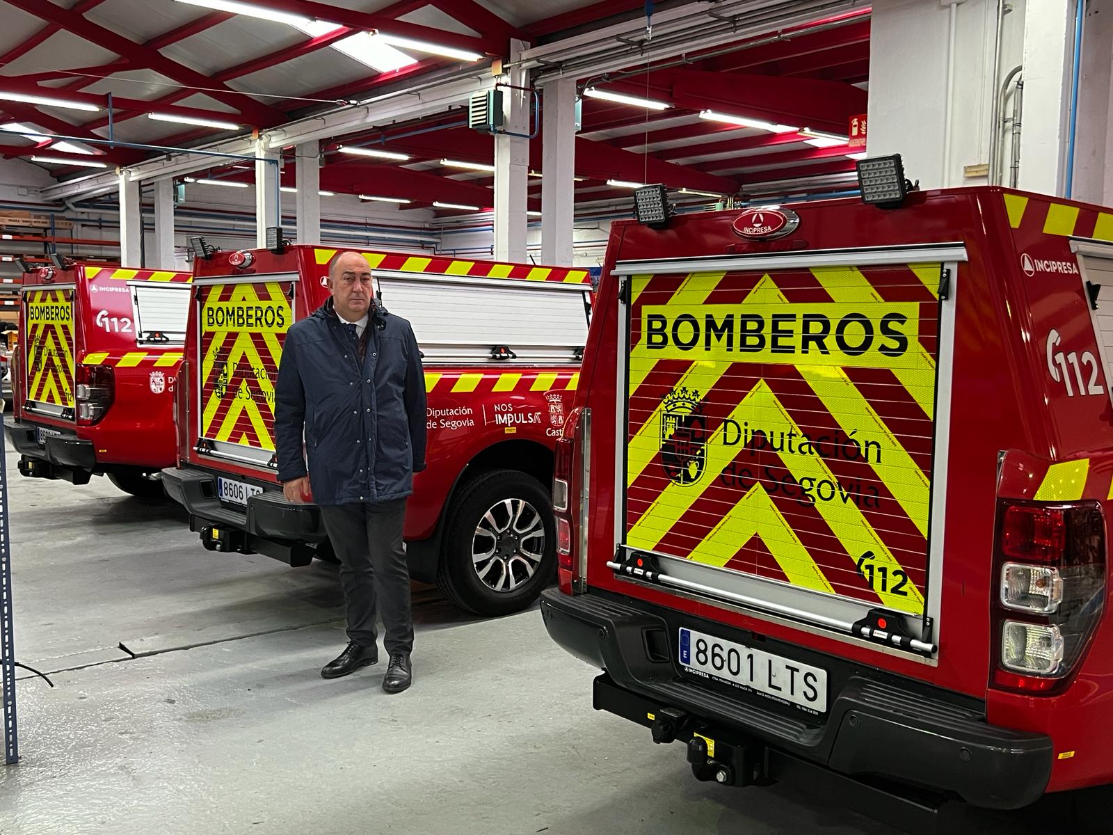Más de 8 millones de euros invertidos en los dos parques de bomberos provinciales de Palazuelos y Boceguillas Más de 8 millones de euros invertidos en los dos parques de bomberos provinciales de Palazuelos y Boceguillas